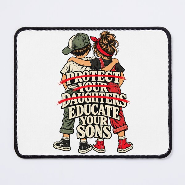 Item preview, Protect Your Daughters Educate Your Sons Feminist Parenting Gender Equality Kids designed and sold by GibasVisuals.