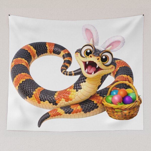 Item preview, Cheerful Gila Monster Easter designed and sold by Sillytoe.
