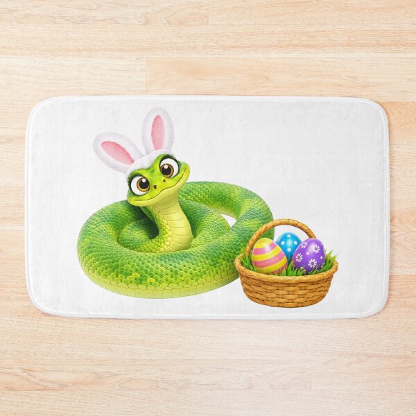 Item preview, Joyful Green Mamba Easter designed and sold by Sillytoe.