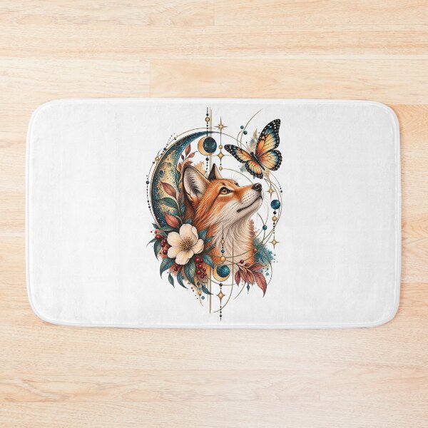 Artikelvorschau, Celestial Fox and Butterfly entworfen und verkauft von MichalHau.