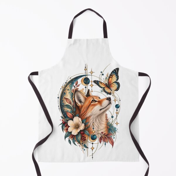 Aperçu de l'œuvre Celestial Fox and Butterfly créée et vendue par MichalHau.