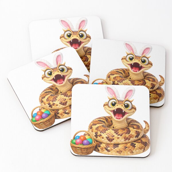 Item preview, Playful Horned Viper Easter designed and sold by Sillytoe.