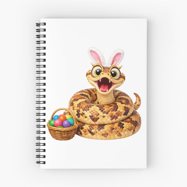 Item preview, Playful Horned Viper Easter designed and sold by Sillytoe.