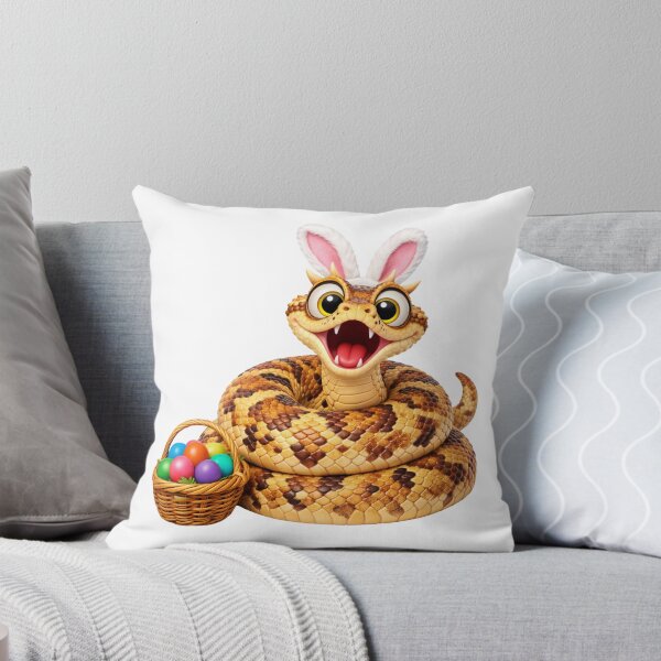 Item preview, Playful Horned Viper Easter designed and sold by Sillytoe.