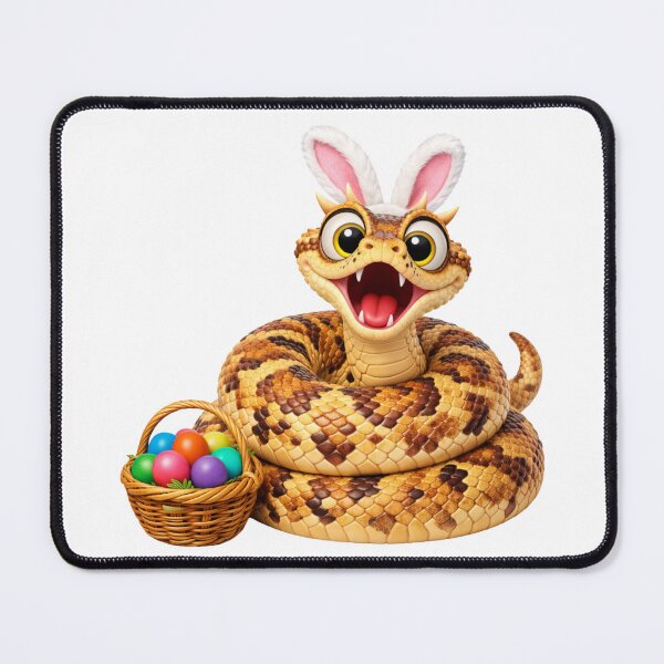 Item preview, Playful Horned Viper Easter designed and sold by Sillytoe.