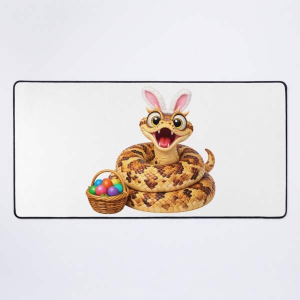 Item preview, Playful Horned Viper Easter designed and sold by Sillytoe.