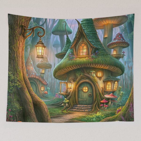 Item preview, The Emerald Cottage of the Enchanted Woods designed and sold by MyMagicalPlace.