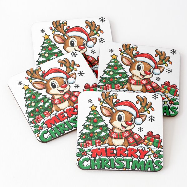 Item preview, Christmas Deer designed and sold by vectcd.