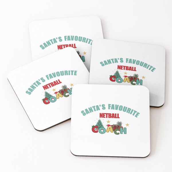 Item preview, Santa’s Favourite Netball Coach designed and sold by DixieGirlStudio.