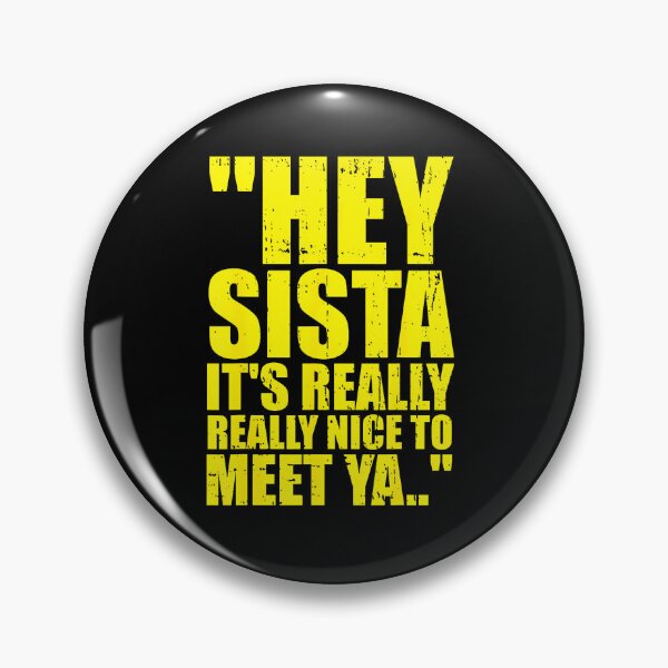 Item preview, Hola, hermana, es un verdadero placer conocerte (Cita retro) designed and sold by OddityVault.