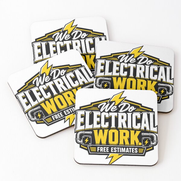 Item preview, We Do Electrical Work designed and sold by GoodPlaceToShop.