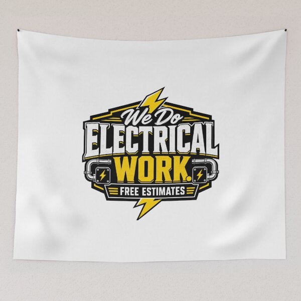 Item preview, We Do Electrical Work designed and sold by GoodPlaceToShop.