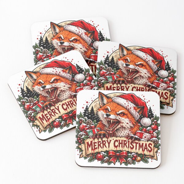 Item preview, Merry Christmas Fox designed and sold by vectcd.