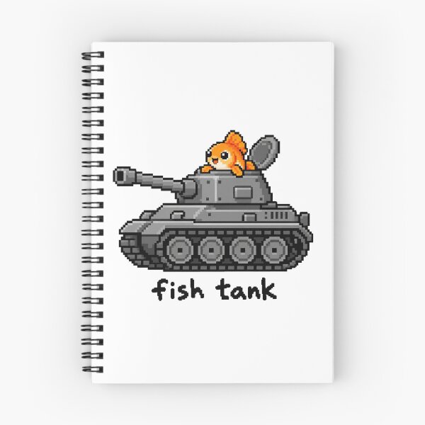 Item preview, Fish Tank – Funny Retro Pixel Art Pun designed and sold by obstinator.