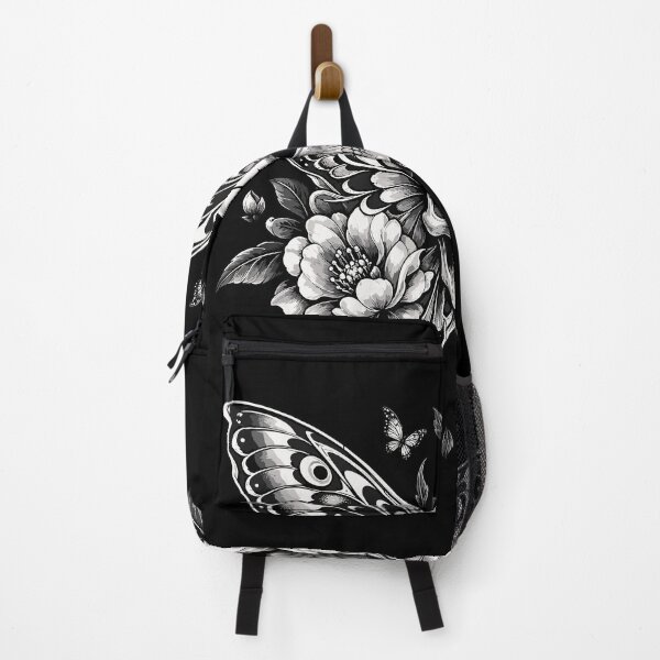 Item preview, Gothic Skull Moth Floral Dark Botanical Design designed and sold by stmpdwrld.