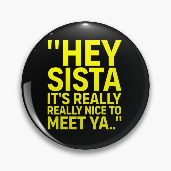 Item preview, Hola, hermana, es un verdadero placer conocerte (Cita retro) designed and sold by OddityVault.
