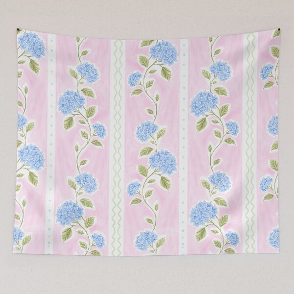 Item preview, Hydrangea Trail - Soft Blushy Hues designed and sold by Fabricatemyart.