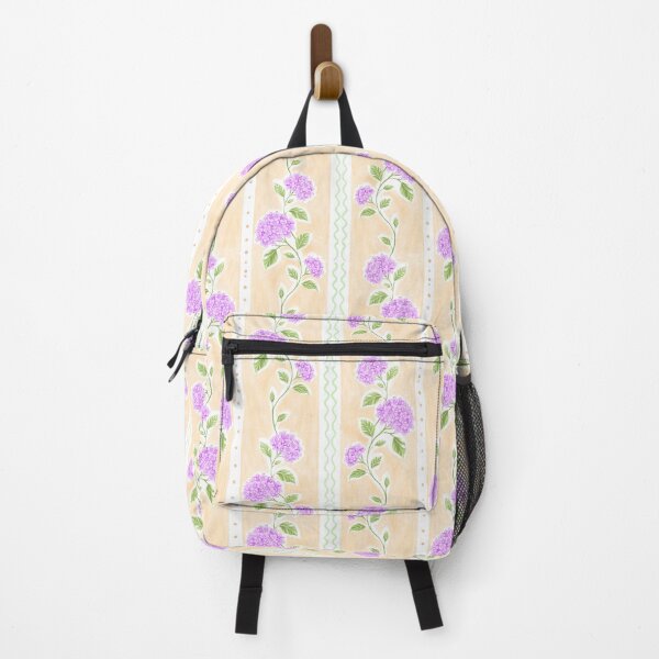 Item preview, Hydrangea Trail - Lavender Peach designed and sold by Fabricatemyart.