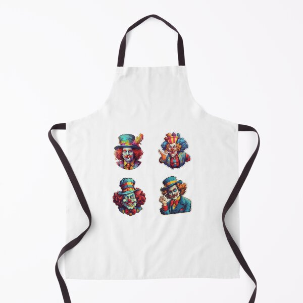 Item preview, Clown Portrait Collection — Four Colorful Top Hat Characters designed and sold by jiyk.