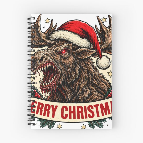 Item preview, Christmas Moose Horror Animals designed and sold by vectcd.