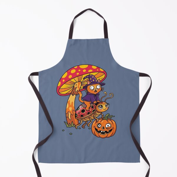 Item preview, Funny, charming cat, a hermaphrodite, and a colorful wild mushroom designed and sold by PalettePop..