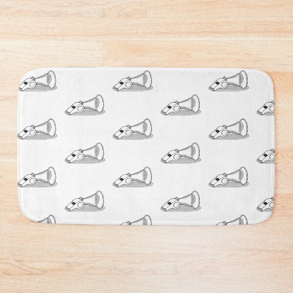 Item preview, A whistle placed beside a megaphone on the ground designed and sold by rasagamastore.