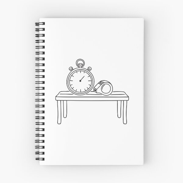 Item preview, A whistle placed beside a stopwatch on a gym bench designed and sold by rasagamastore.