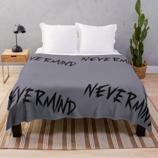 Item preview, Never Mind – Minimalist Typography, Cool and Carefree Quote Design designed and sold by ManggaeJM.