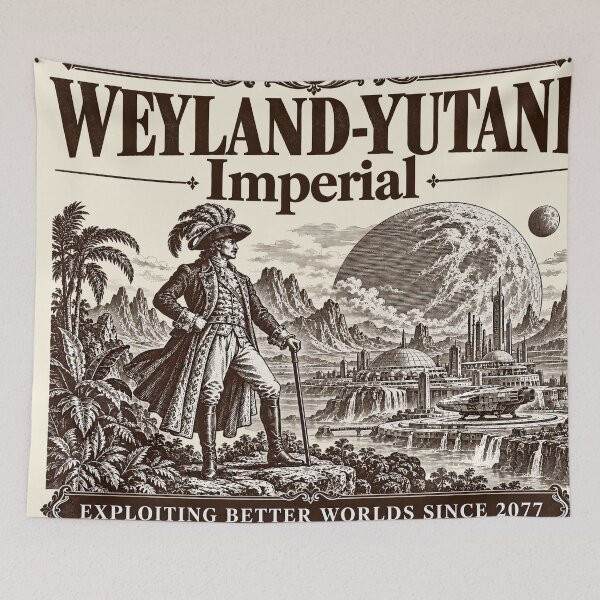 Item preview, Weyland-Yutani Imperial – Retro Sci-Fi Colonial Empire designed and sold by obstinator.