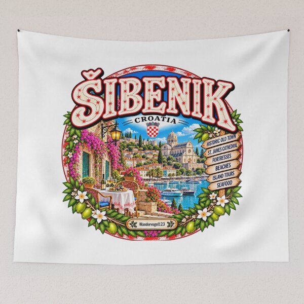 Item preview, Šibenik Croatia – Historic Old Town, Cathedral & Adriatic Coast designed and sold by Wandervogel123.