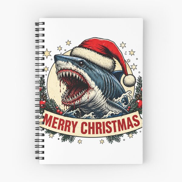 Item preview, Christmas Horror Ocean Shark designed and sold by vectcd.