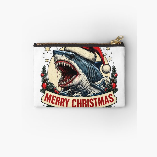 Item preview, Christmas Horror Ocean Shark designed and sold by vectcd.