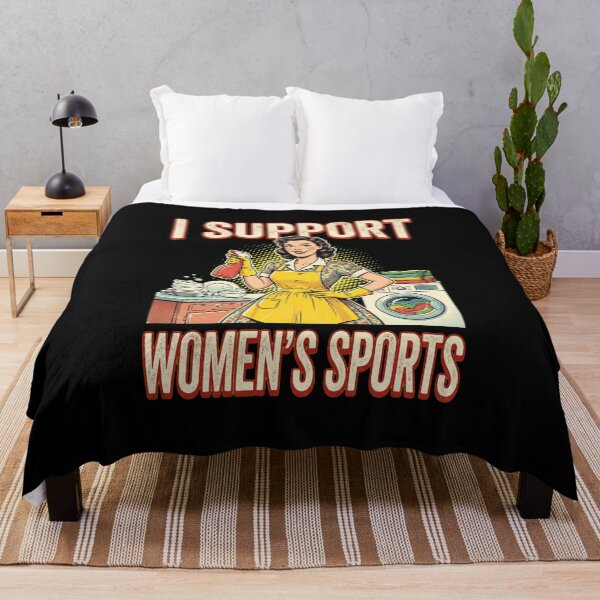 Item preview, Support Women’s Sports – Retro Feminist designed and sold by dudelinart.