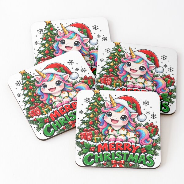 Item preview, Christmas Unicorn designed and sold by vectcd.