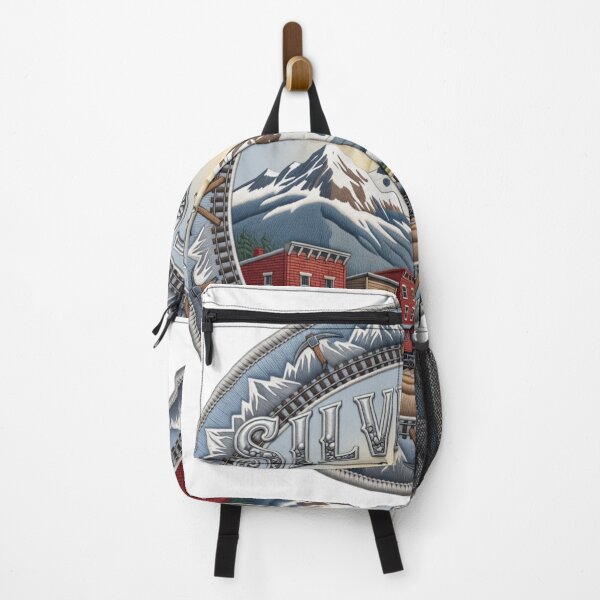 Item preview, Silverton Colorado USA Mountain Mining Village Narrow Gauge Embroidered designed and sold by Imaginarium of Chaos falcon88 .