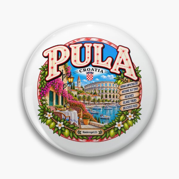 Item preview, Pula Croatia – Roman Amphitheater Old Town & Adriatic Coast designed and sold by Wandervogel123.