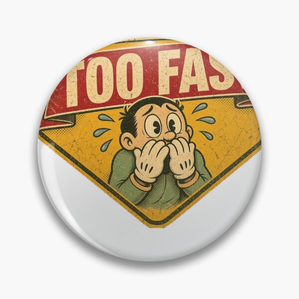 Item preview, Don't Say It Too Fast Funny Word Play Meme designed and sold by HappyVibration.