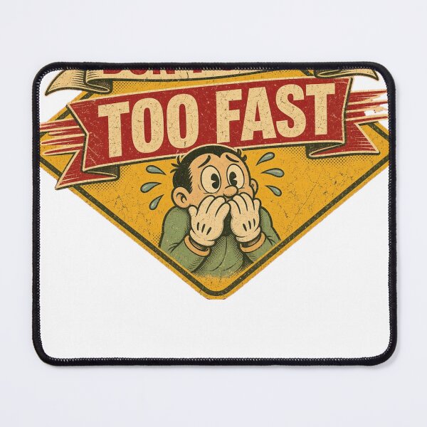 Item preview, Don't Say It Too Fast Funny Word Play Meme designed and sold by HappyVibration.