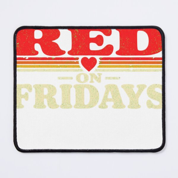 Item preview, Wear Red On Fridays Support Deployed Troops designed and sold by HappyVibration.
