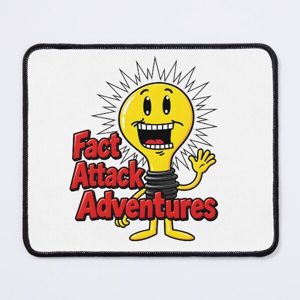 Item preview, Fact Attack Adventures - Funny Light Bulb designed and sold by Elakhongthe.