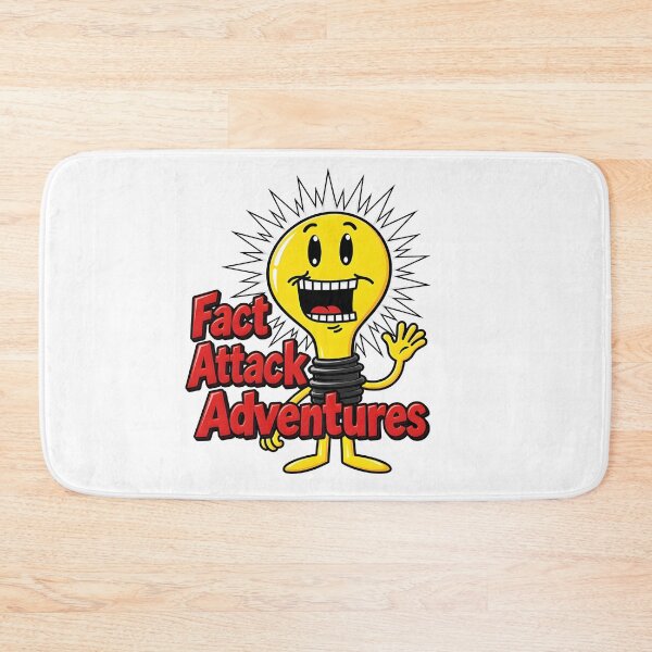 Item preview, Fact Attack Adventures - Funny Light Bulb designed and sold by Elakhongthe.