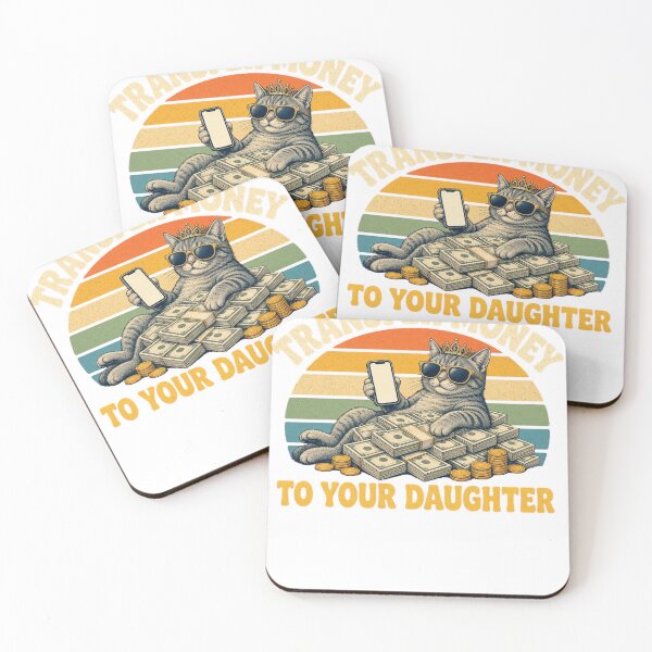 Artikelvorschau, Transfer Money To Your Daughter Funny Dad Gift entworfen und verkauft von HappyVibration.