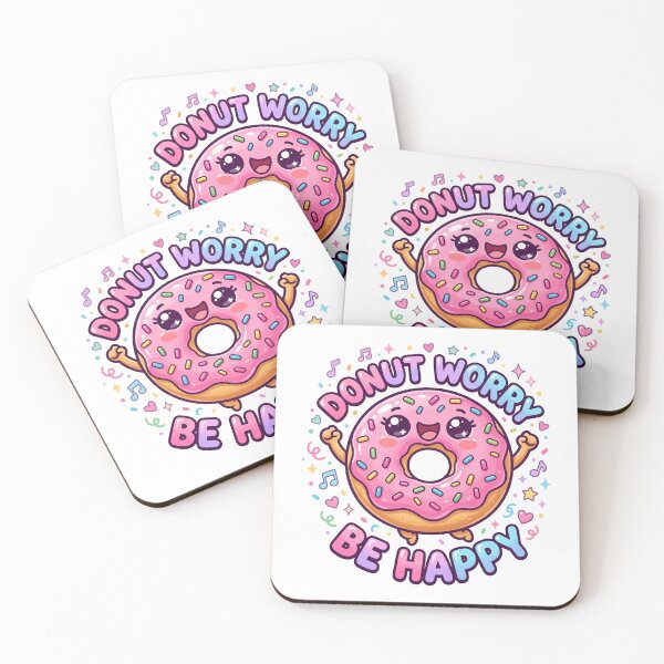Item preview, Donut Worry. Be Happy. designed and sold by People Tee.