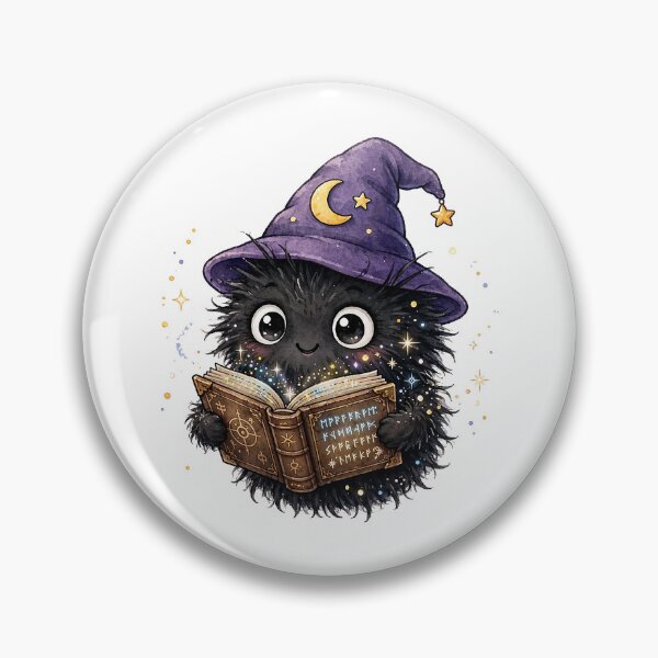 Item preview, Bookish Soot Sprite reading - Cute Reading Dust Sprite Sticker Example: Bookish Soot Sprite Reading Pink Book - Cute Book Lover Dust Sticker designed and sold by Raju-Creative.