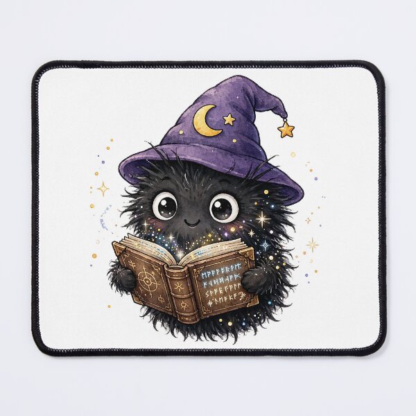 Item preview, Bookish Soot Sprite reading - Cute Reading Dust Sprite Sticker Example: Bookish Soot Sprite Reading Pink Book - Cute Book Lover Dust Sticker designed and sold by Raju-Creative.