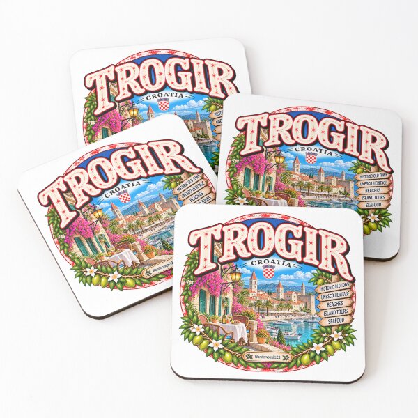 Item preview, Trogir, Croatia – UNESCO Old Town, Adriatic Coast & Mediterranean Flair designed and sold by Wandervogel123.