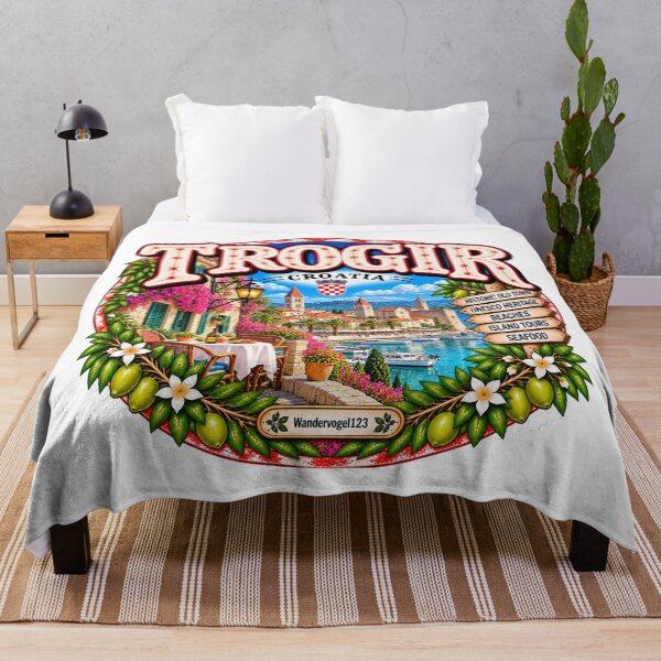 Item preview, Trogir, Croatia – UNESCO Old Town, Adriatic Coast & Mediterranean Flair designed and sold by Wandervogel123.