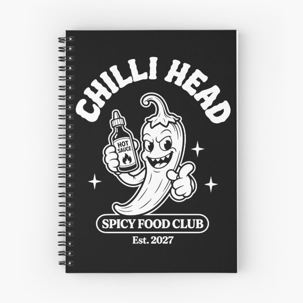 Item preview, Chilli Head Super Hot Spicy Food Club designed and sold by ShirtWreck.