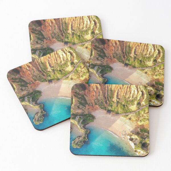 Item preview, Aerial View of Praia do Camilo Portugal designed and sold by ShotsByLau.
