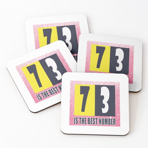 Item preview, 73, seventy-three, favourite number 73, best number designed and sold by bettercolors.